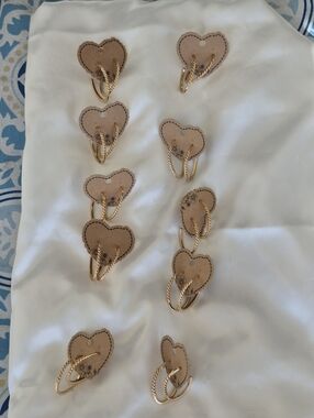 Gold-Tone Twisted Hoop Earrings - Set of 10 Pair Sell 4 $10 per & Double Your $